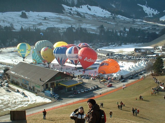 Chateau d'Oex, un week-end magique
