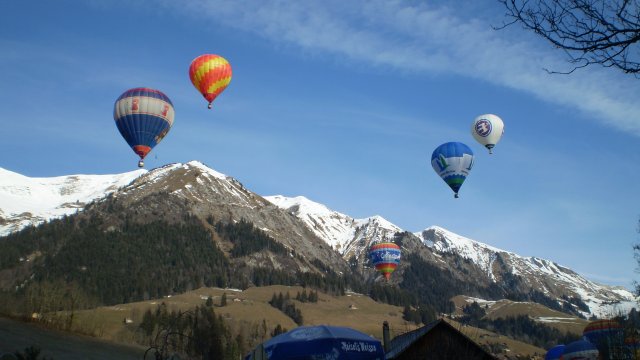 Chateau d'Oex, un week-end magique