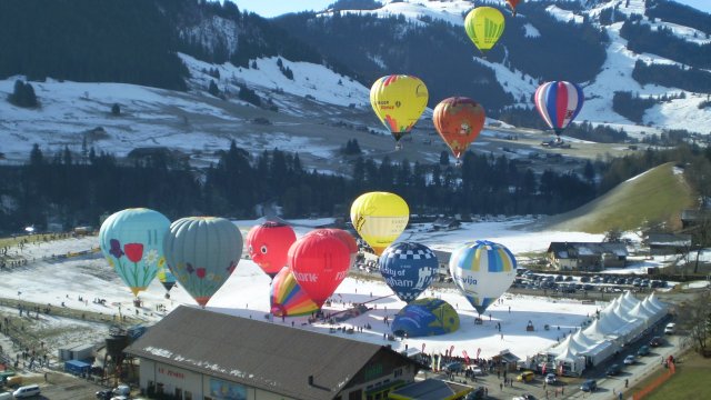 Chateau d'Oex, un week-end magique