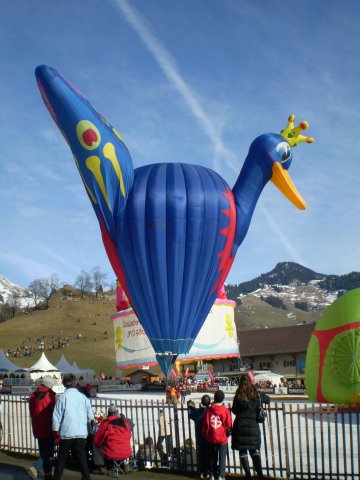 Chateau d'Oex, un week-end magique