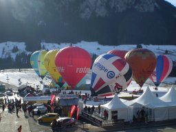 Chateau d'Oex, un week-end magique