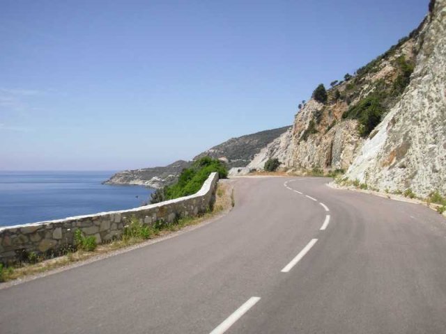 Vacances à moto en Corse 2009
